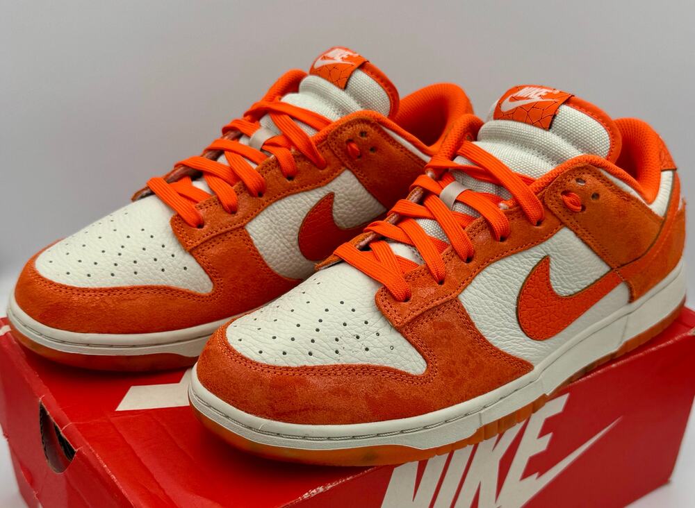 Nike Dunk Low Cracked Orange FN7773-001 10.5 W / 9 M # 415
